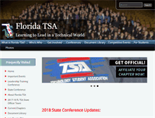 Tablet Screenshot of floridatsa.com